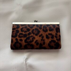 Leopard print Wallet